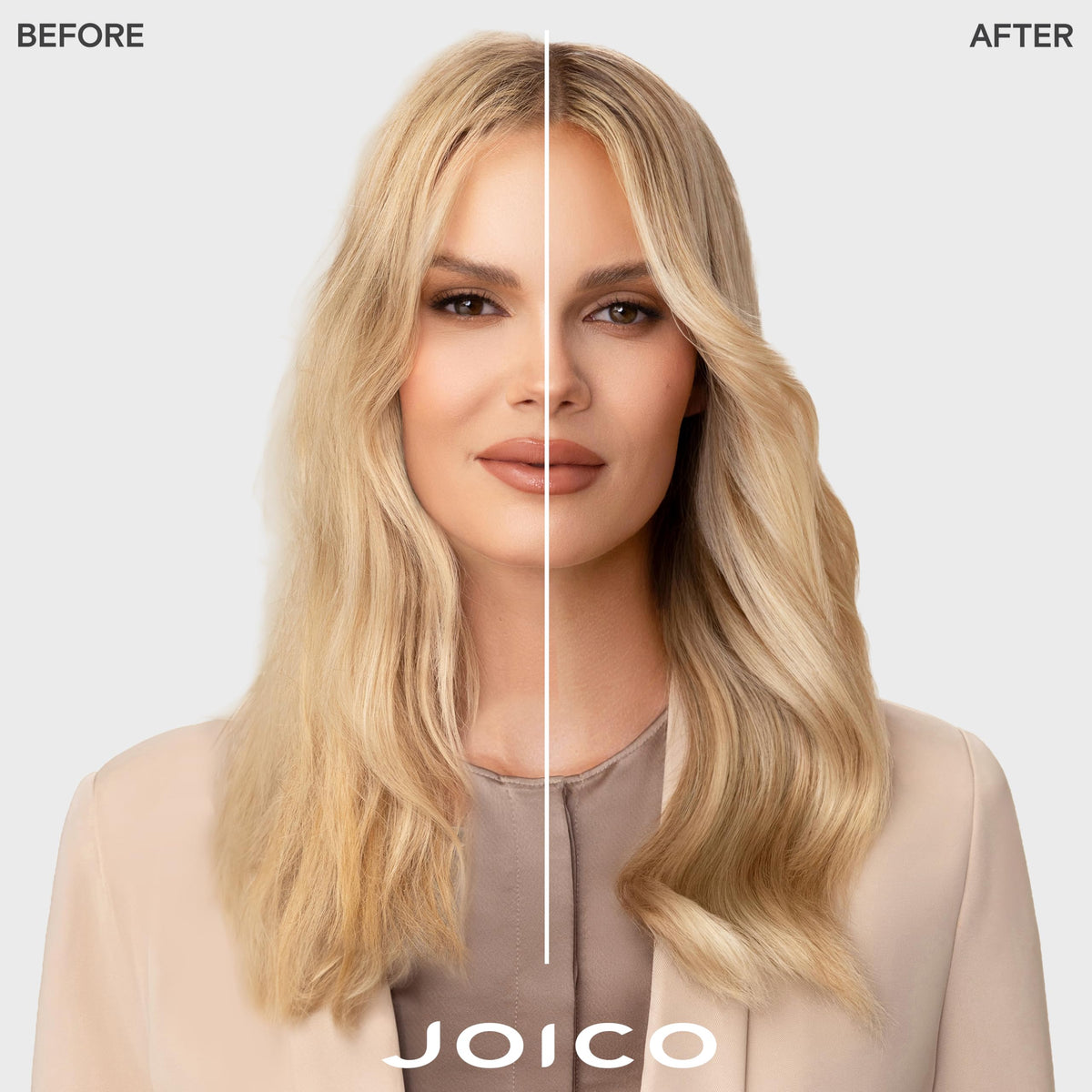 Joico Blonde Life cream texture close-up highlighting smooth hydration