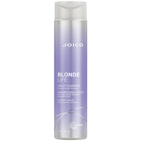 Joico bottle front view showing label and cooling violet benefit