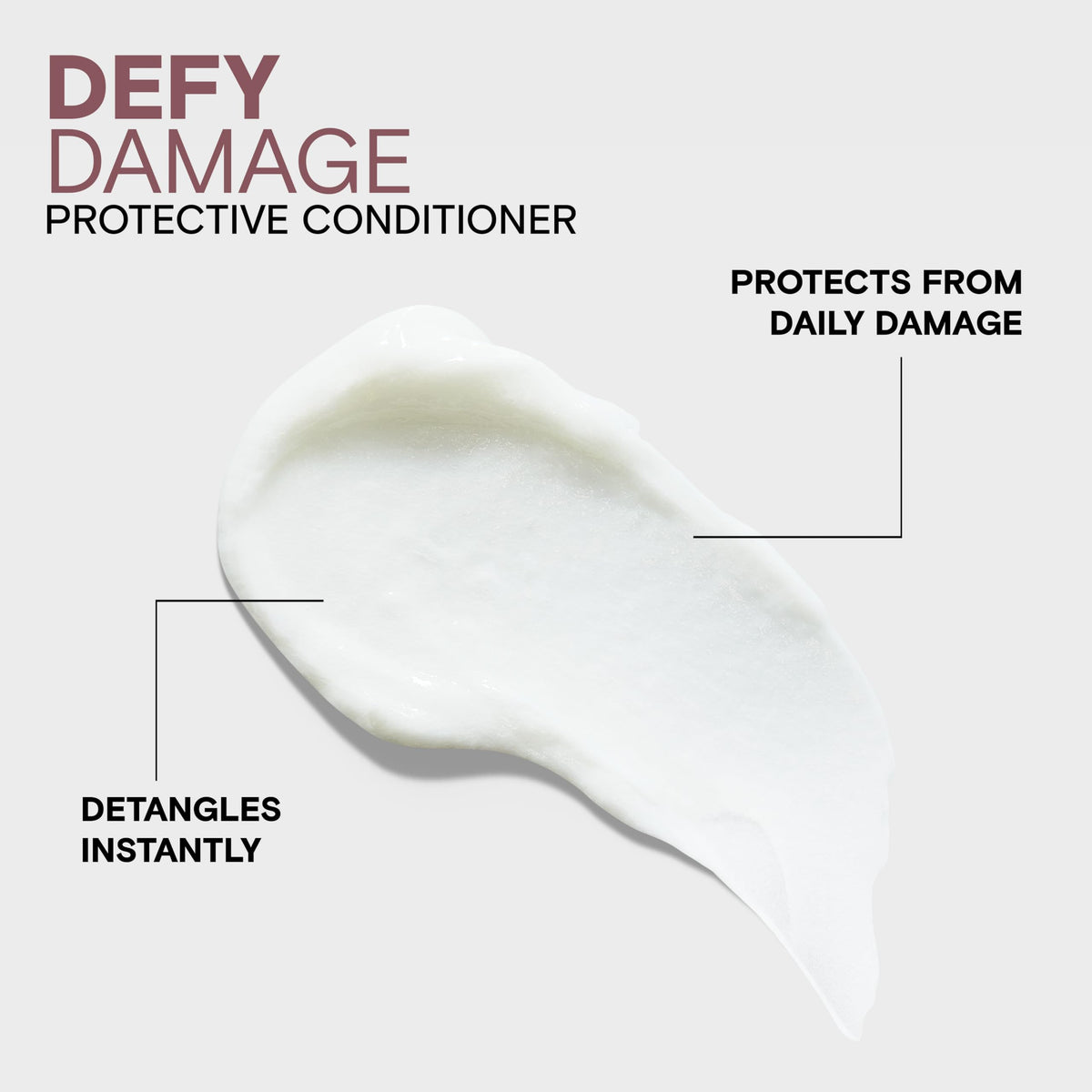 Joico conditioner in hand demonstrating application and quick detangling benefit