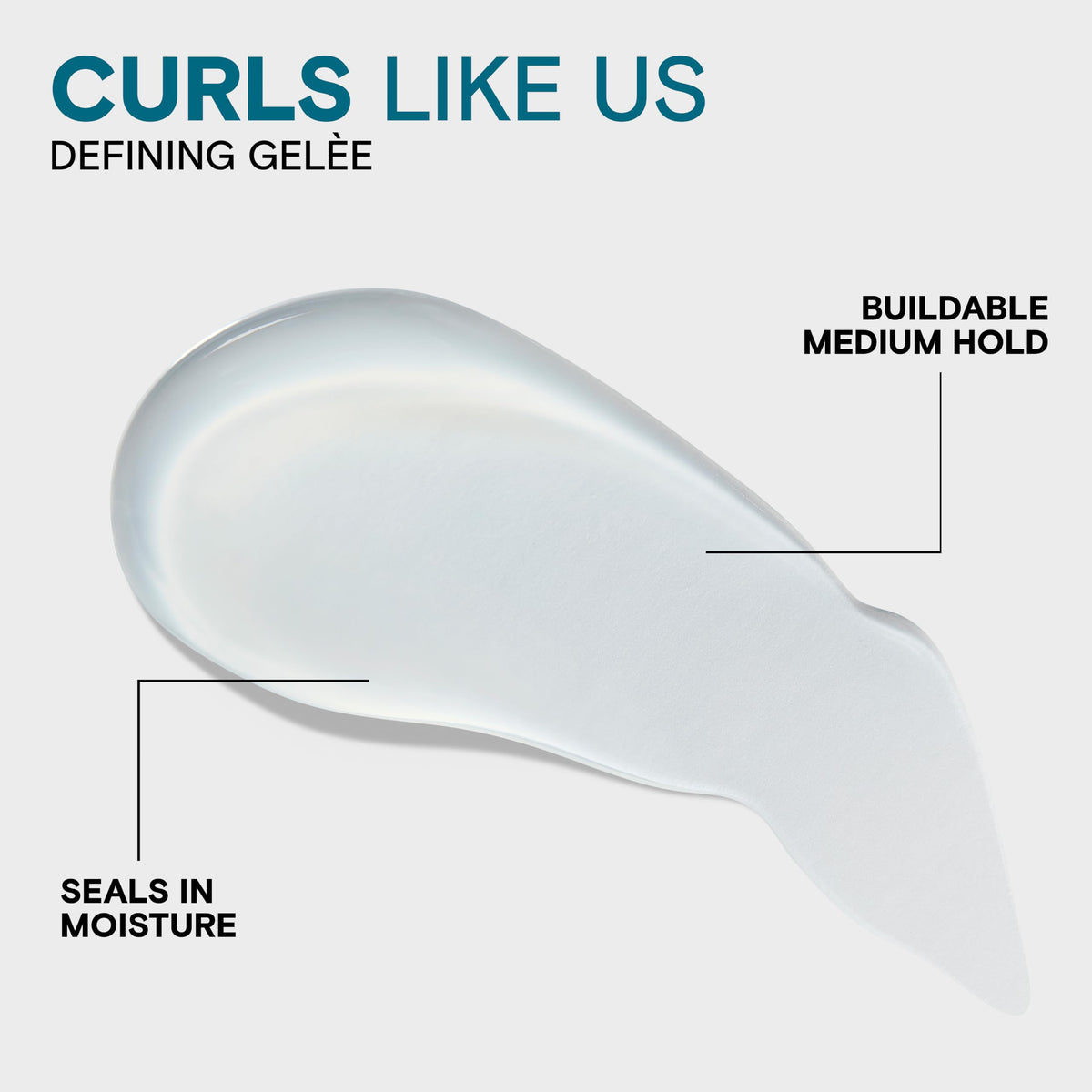 Joico gelee used while diffusing hair to show defined curls and controlled frizz benefit
