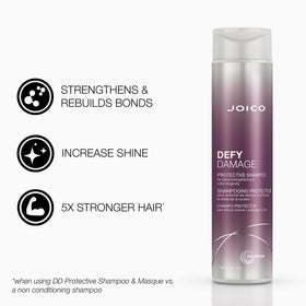 Joico conditioner texture pouring to show smoothing, frizz-control benefit
