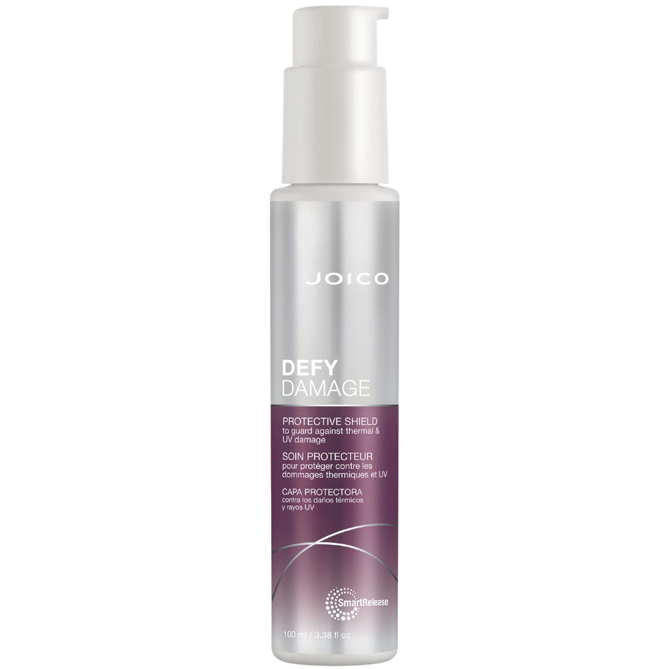 Joico bottle front view showing packaging and product name, protective benefit
