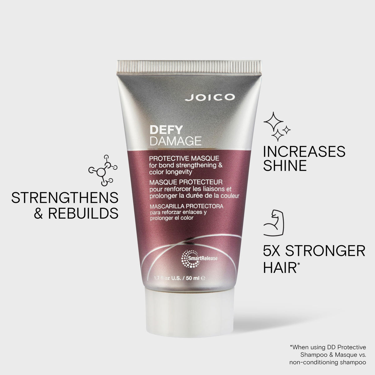 Joico moringa seed oil visual ingredient shot, highlights nourishing benefit