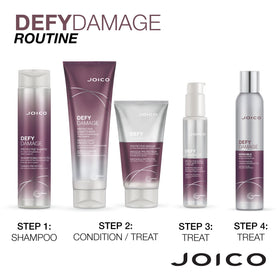 Joico product in lifestyle studio scene illustrating salon-quality at home