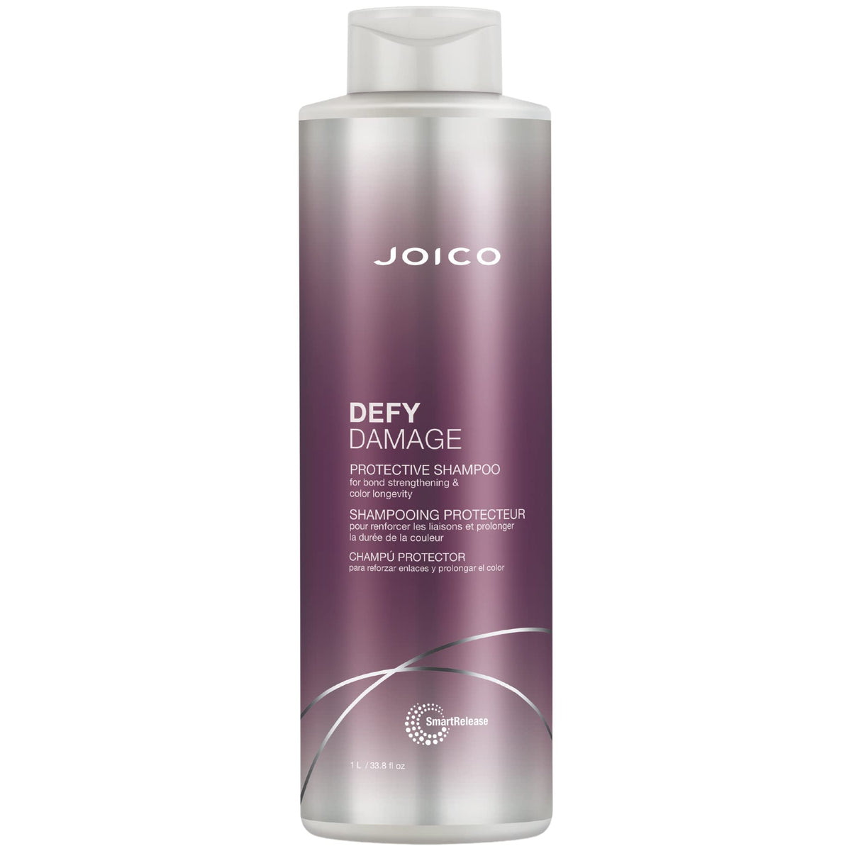 Joico bottle front view showing label and large 33.8 oz size for lasting use