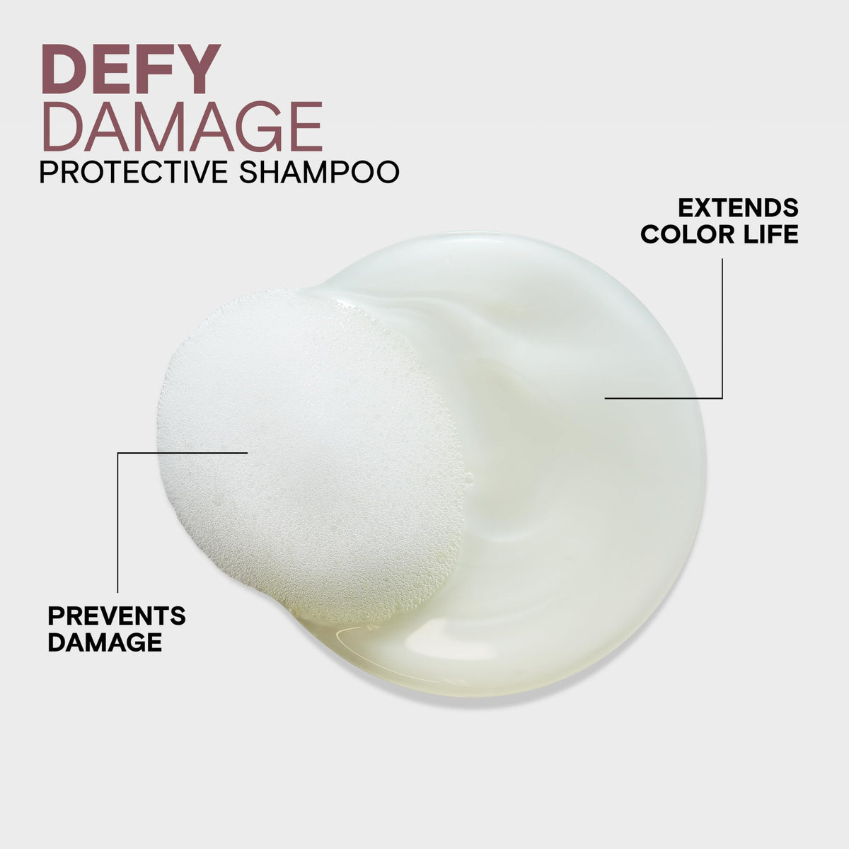 Joico shampoo in shower on wet hair leaving hair soft and manageable