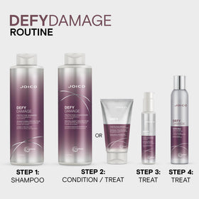 Joico ingredients display with moringa seed oil and arginine for strengthening