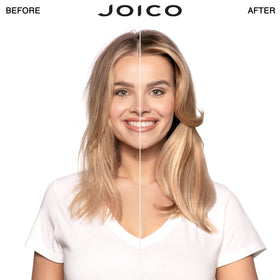 Joico close-up shampoo pump dispensing gentle lather for cleaner hair