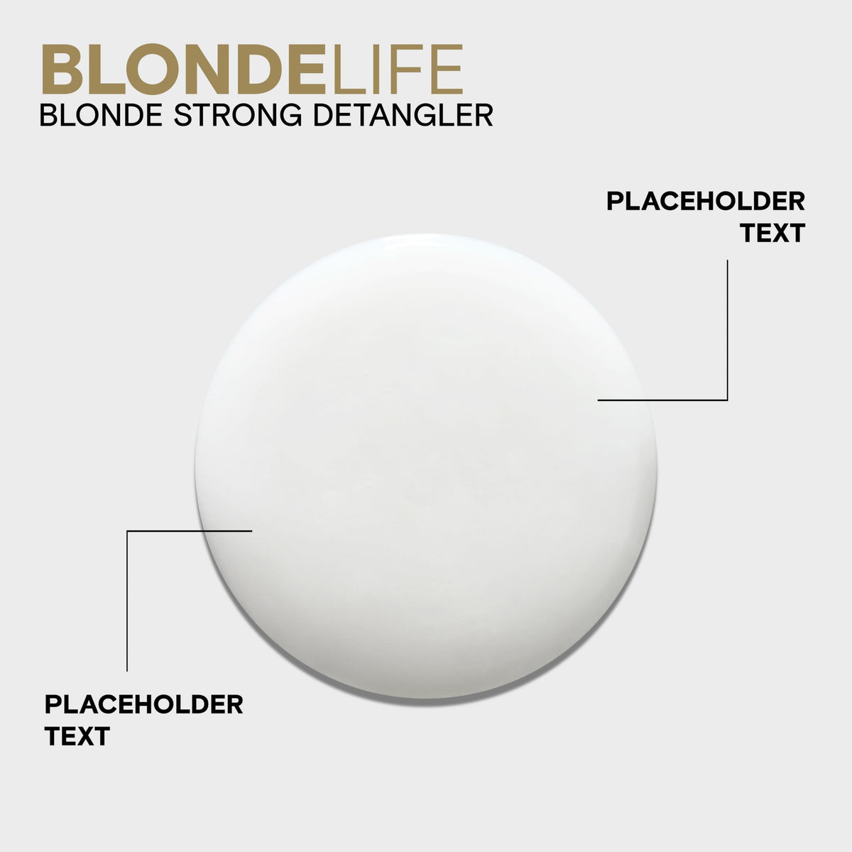 Joico detangler in use styling on blonde hair showing smoother, more manageable strands benefit