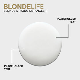Joico detangler in use styling on blonde hair showing smoother, more manageable strands benefit