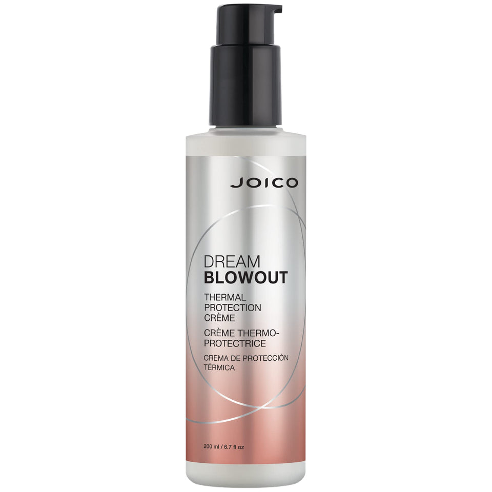 Joico front packaging of Dream Blowout showing bottle and label for easy identification and shelf appeal