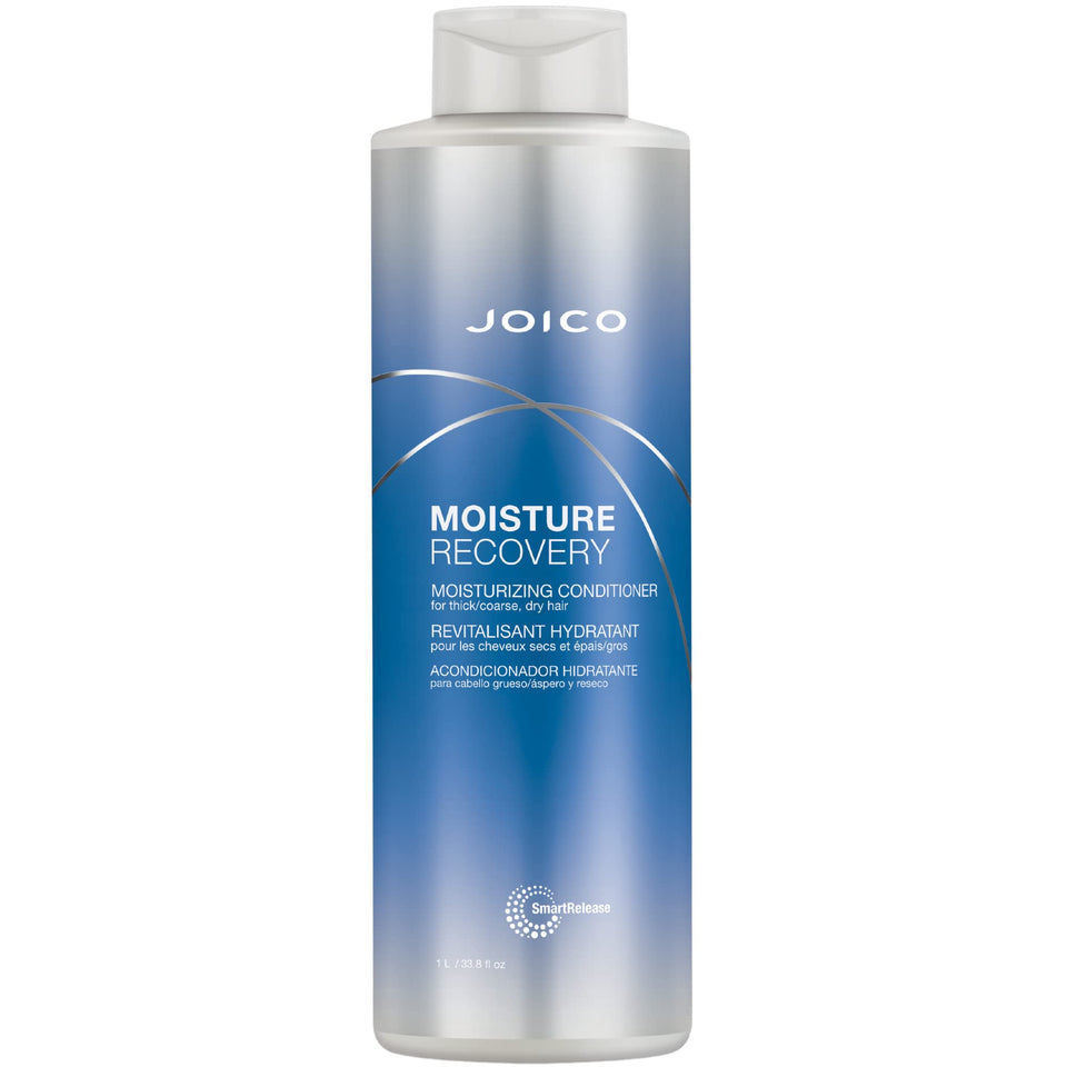 Joico front packaging 33.8 oz showing product benefits and large size