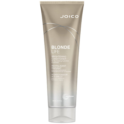 Joico front packaging showing conditioner tube and product branding for brightening