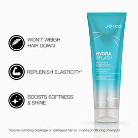 Joico conditioner creamy pearlescent detail showing lightweight hydration