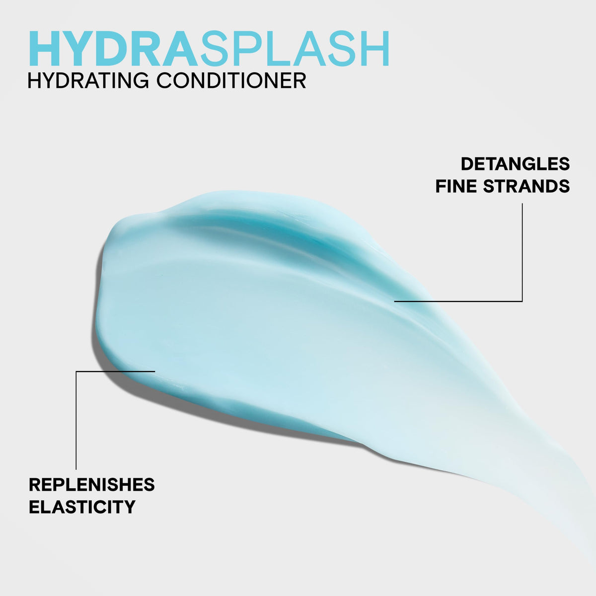Joico conditioner on hand demonstrating smooth slip and detangling benefit