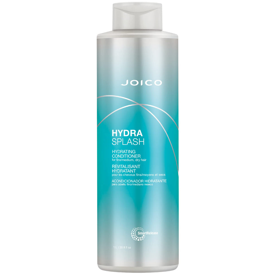 Joico bottle front view showing HydraSplash branding and easy identification