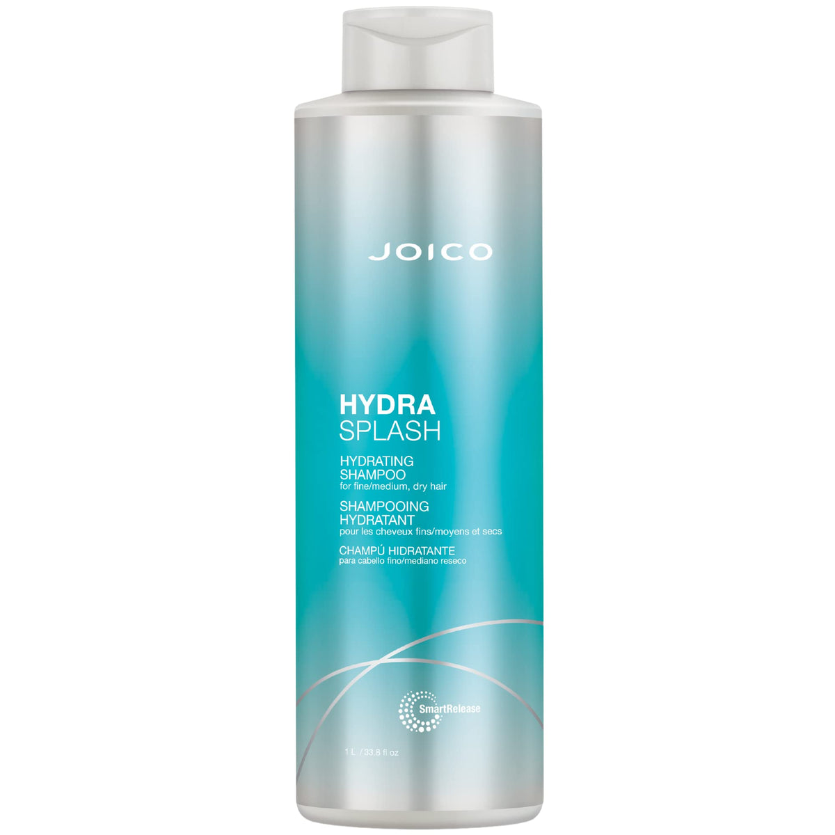 Joico front bottle view showing HydraSplash label and hydration benefit