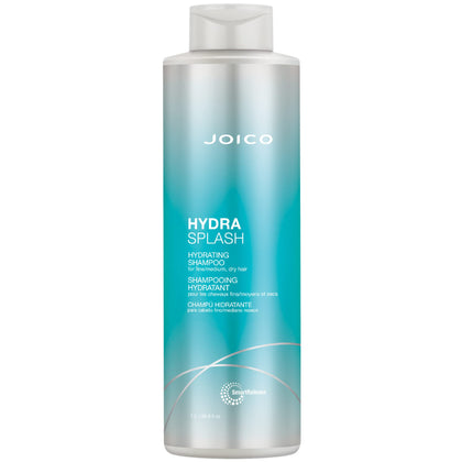 Joico front bottle view showing HydraSplash label and hydration benefit