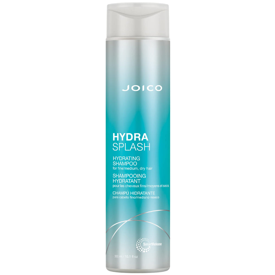 Joico HydraSplash front bottle view showing label and size benefits