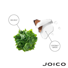Joico hand pouring shampoo into palm for easy application benefit
