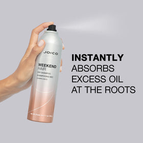 Joico in-hair lifestyle shot model with refreshed textured hair