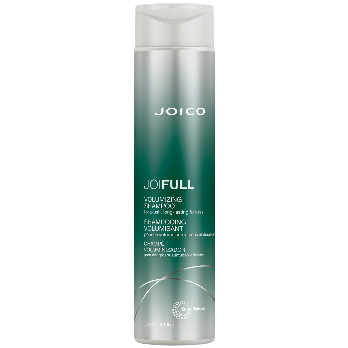 Joico JoiFULL front bottle showing product label and size, promotes lightweight lift