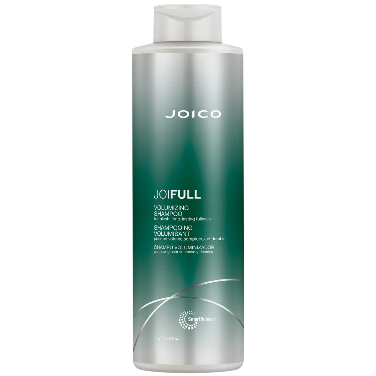 Joico JoiFULL front bottle showing brand and volumizing claim for easy identification
