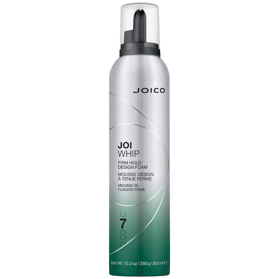 Joico JoiWhip front packaging showing product and benefit of voluminous hold