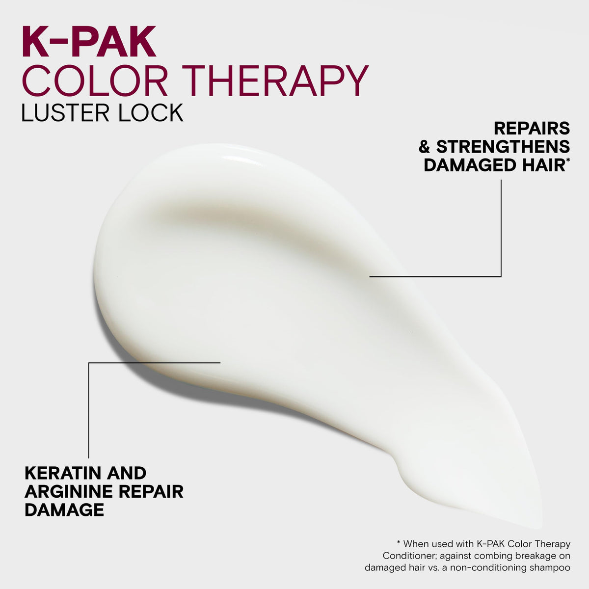 Joico K-PAK before and after hair showing increased shine and color vibrancy
