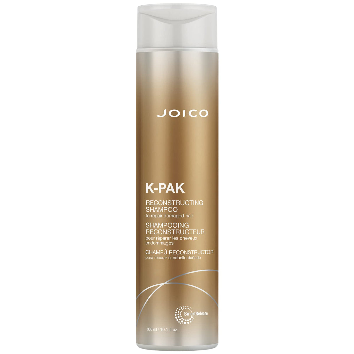 Joico K-PAK front packaging showing bottle and product name for instant recognition and trust
