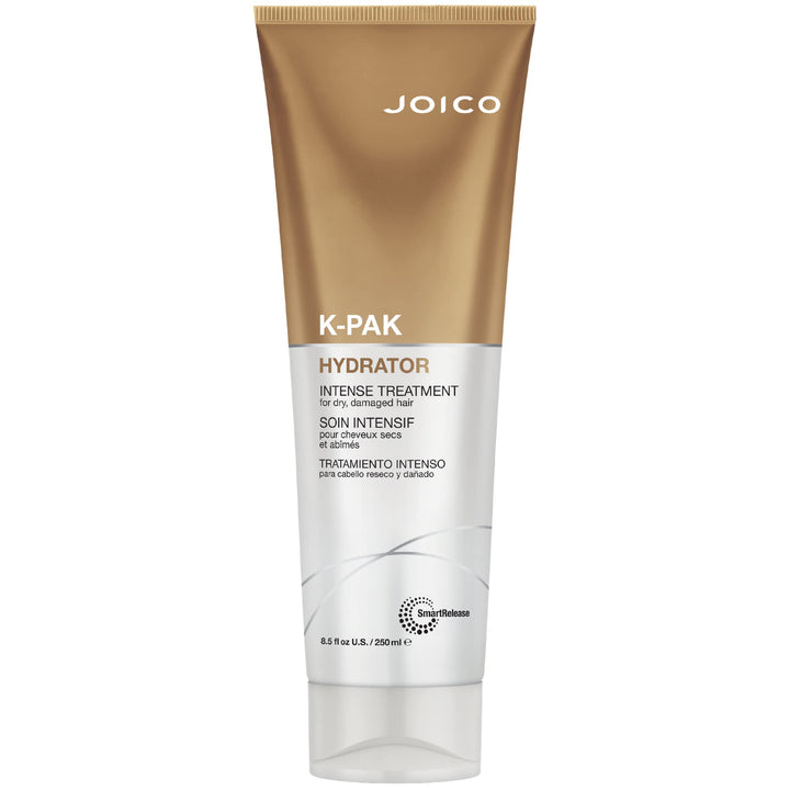 Joico K-PAK front packaging showing product and size, highlights intense hydration benefit