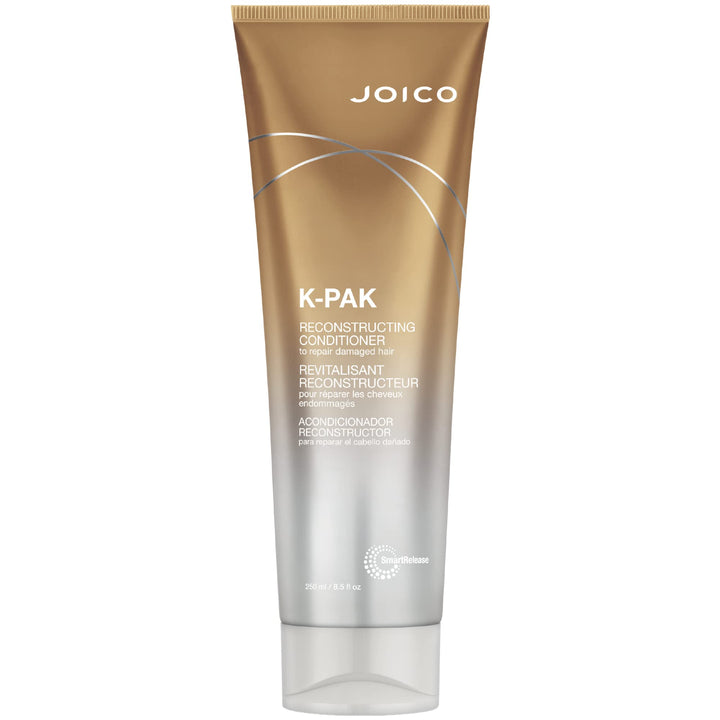 Joico K-PAK front packaging shows bottle and label for instant recognition and trust