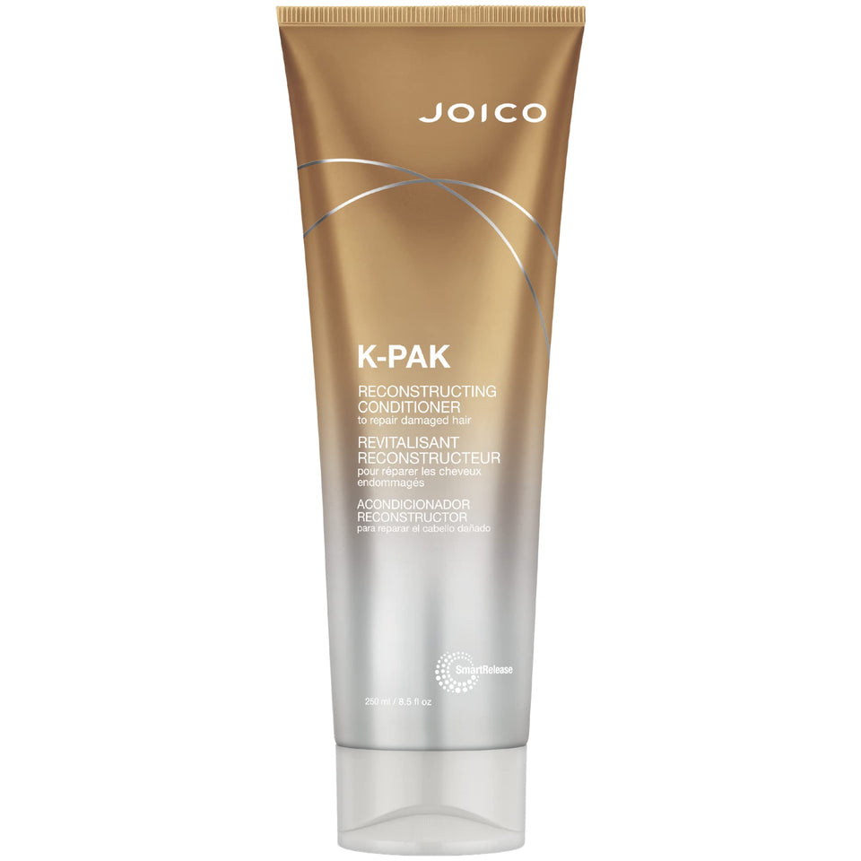 Joico K-PAK front packaging shows bottle and label for instant recognition and trust