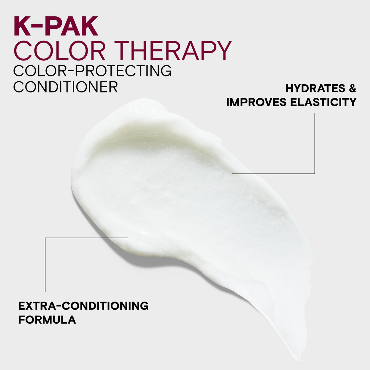 Joico K-PAK bottle in hand showing 8.5 fl oz scale and travel convenience