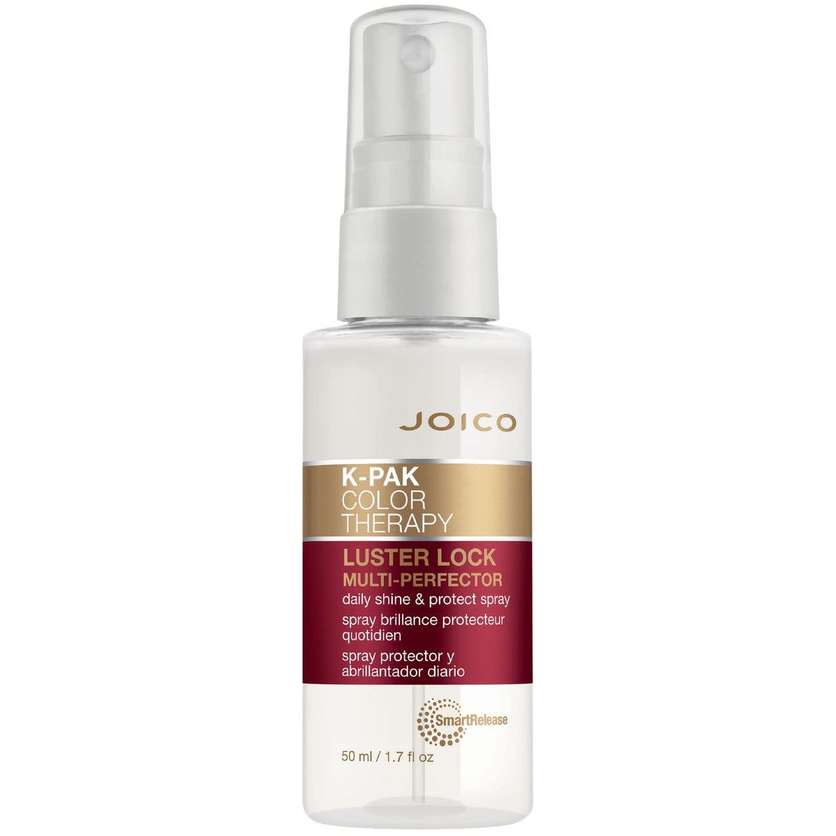 Joico bottle front view showing product and shine benefits