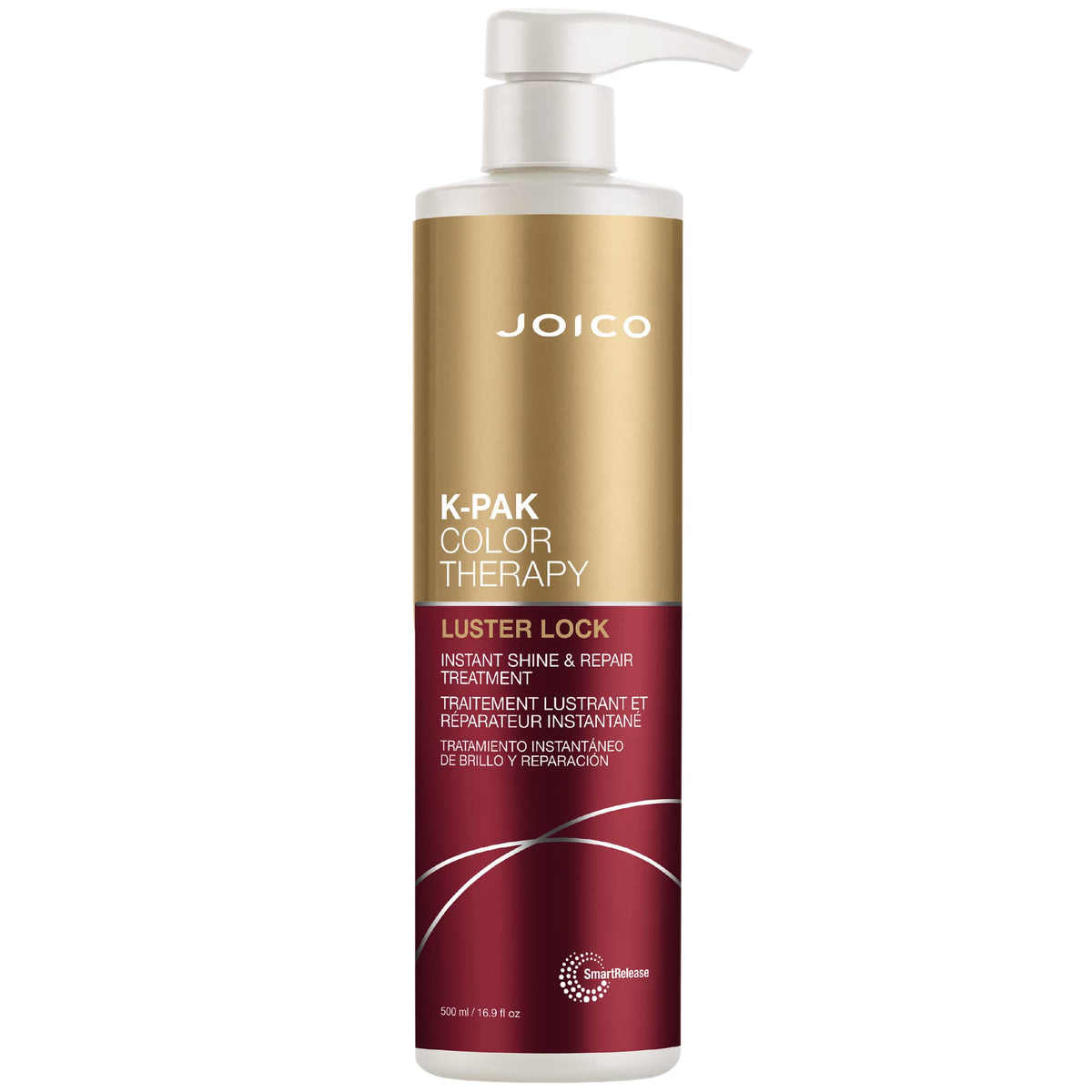 Joico jar front view showing label and product clarity for instant shine