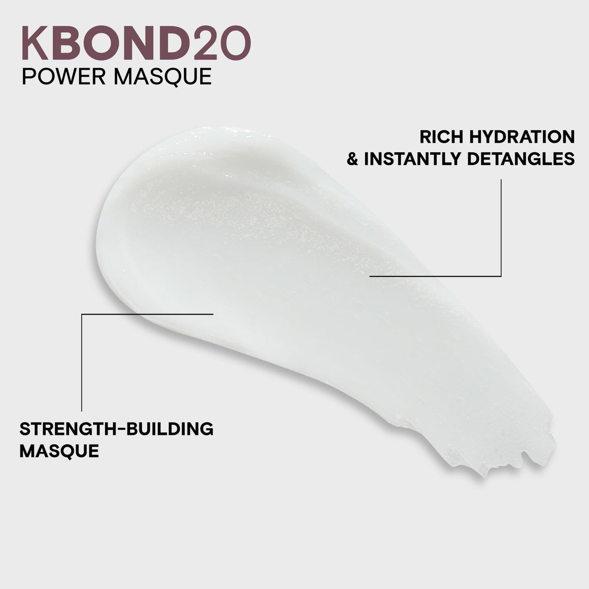 Joico KBOND20 being applied to damp hair, demonstrates easier detangling