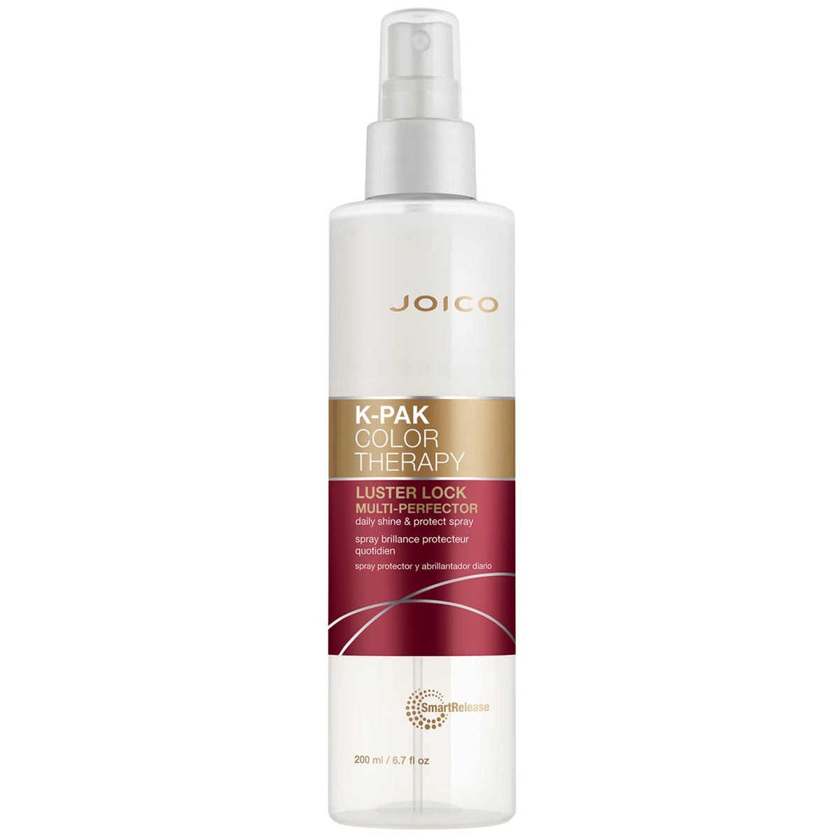 Joico bottle front packaging showing product and benefits