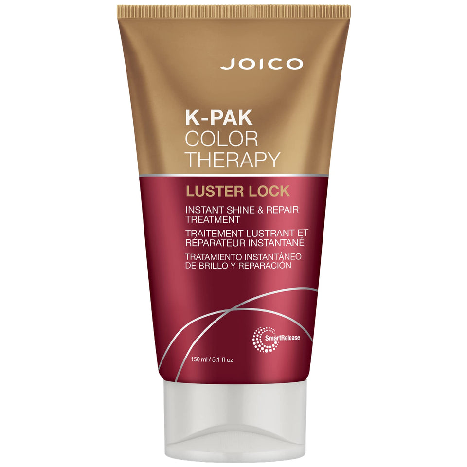 Joico front packaging showing product and benefits for glossy hair