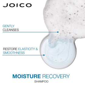 Joico before and after hair comparison showing smoother results