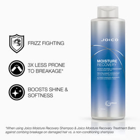 Joico conditioner cream detail showing rich emollent texture for detangling and softness