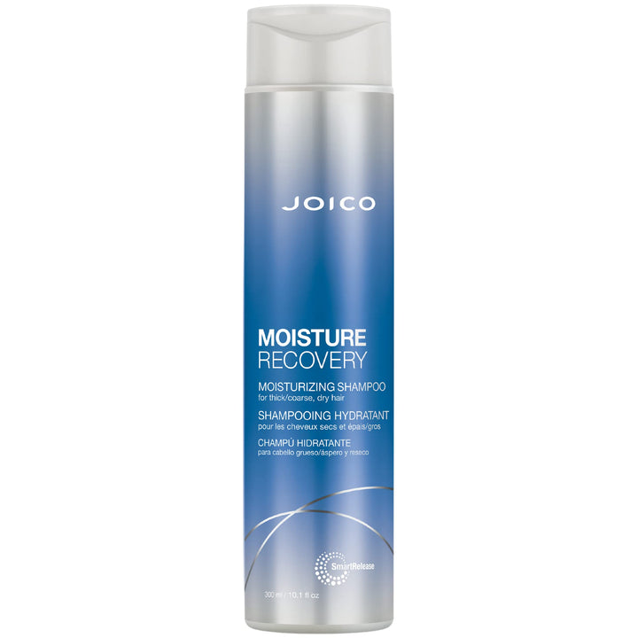 Joico bottle front packaging showing product and benefits