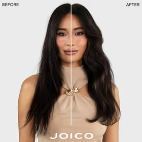 Joico pump dispenser detail for convenient salon-size application