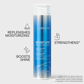 Joico creamy lather texture demonstrating gentle hydration