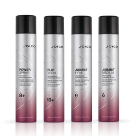 Joico label close-up highlighting protections and clean formula benefit