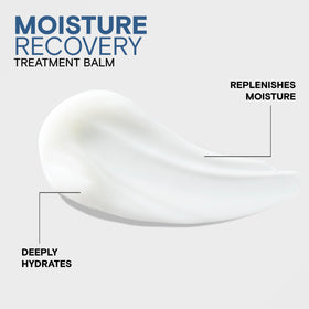 Joico 8.5 fl oz treatment balm beside ruler showing size and professional salon quantity benefit