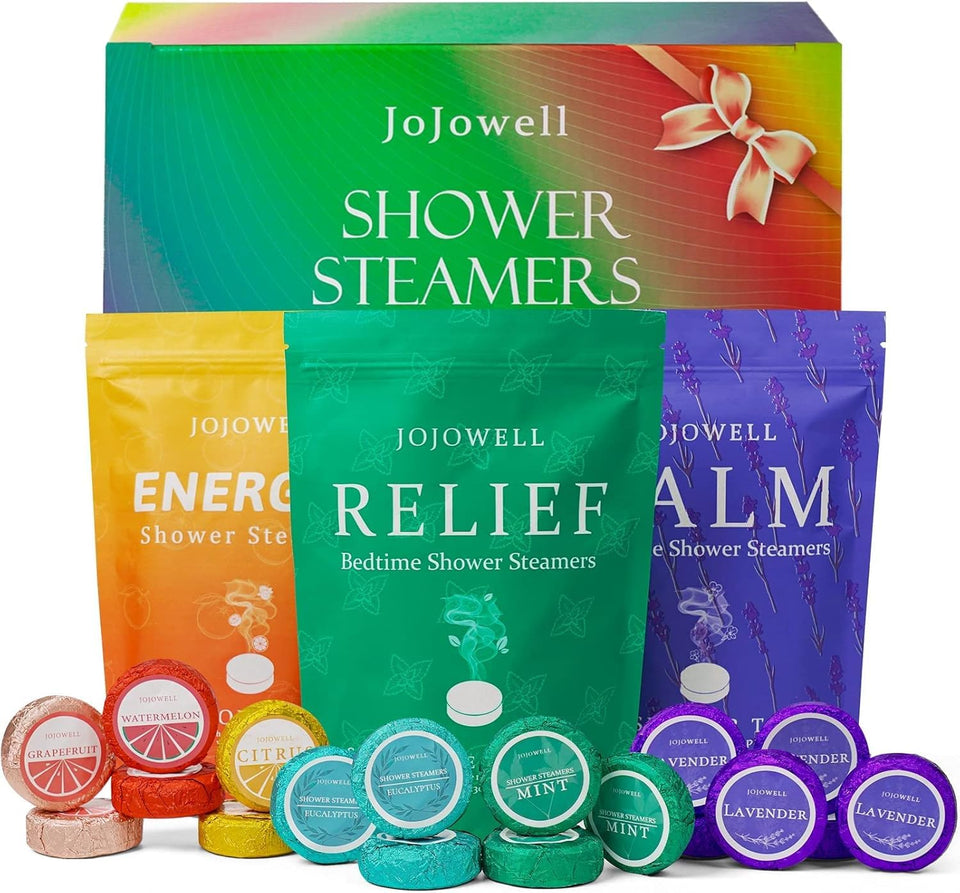 JoJowell front package showing 18-pack gift box and labels for easy gifting