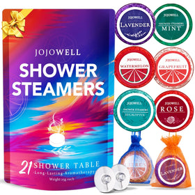 JoJowell front packaging showing 21-piece gift set and benefits