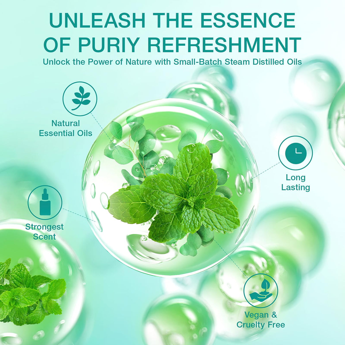 JoJowell tablet close-up showing texture and concentrated essential oil benefits