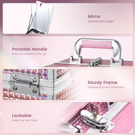 Joligrace close-up metal reinforced corner showing durable protection and longevity
